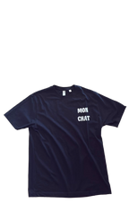 T-shirt a maniche corte nera Mon Chat