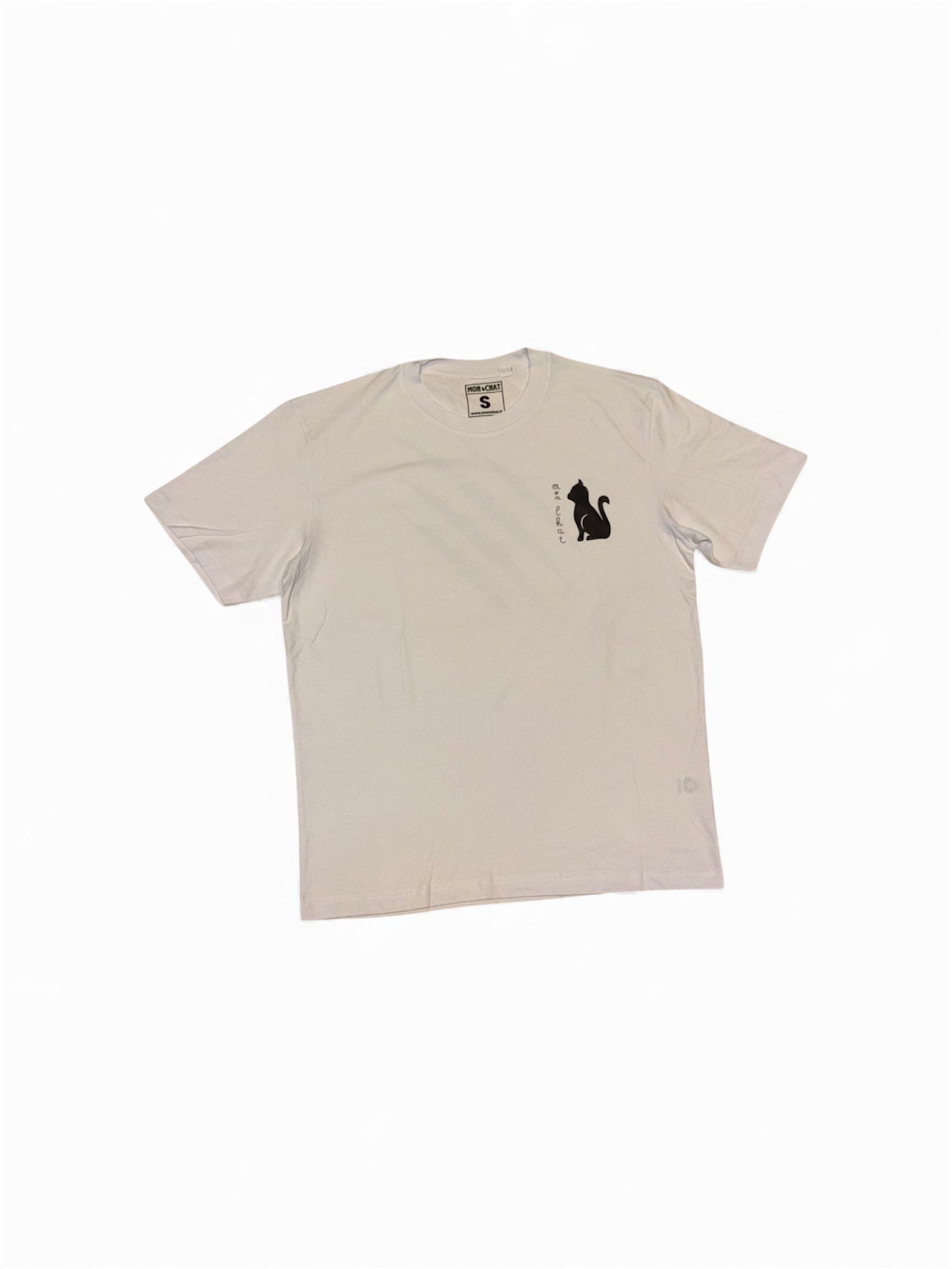 T-shirt oversize griffure de chat