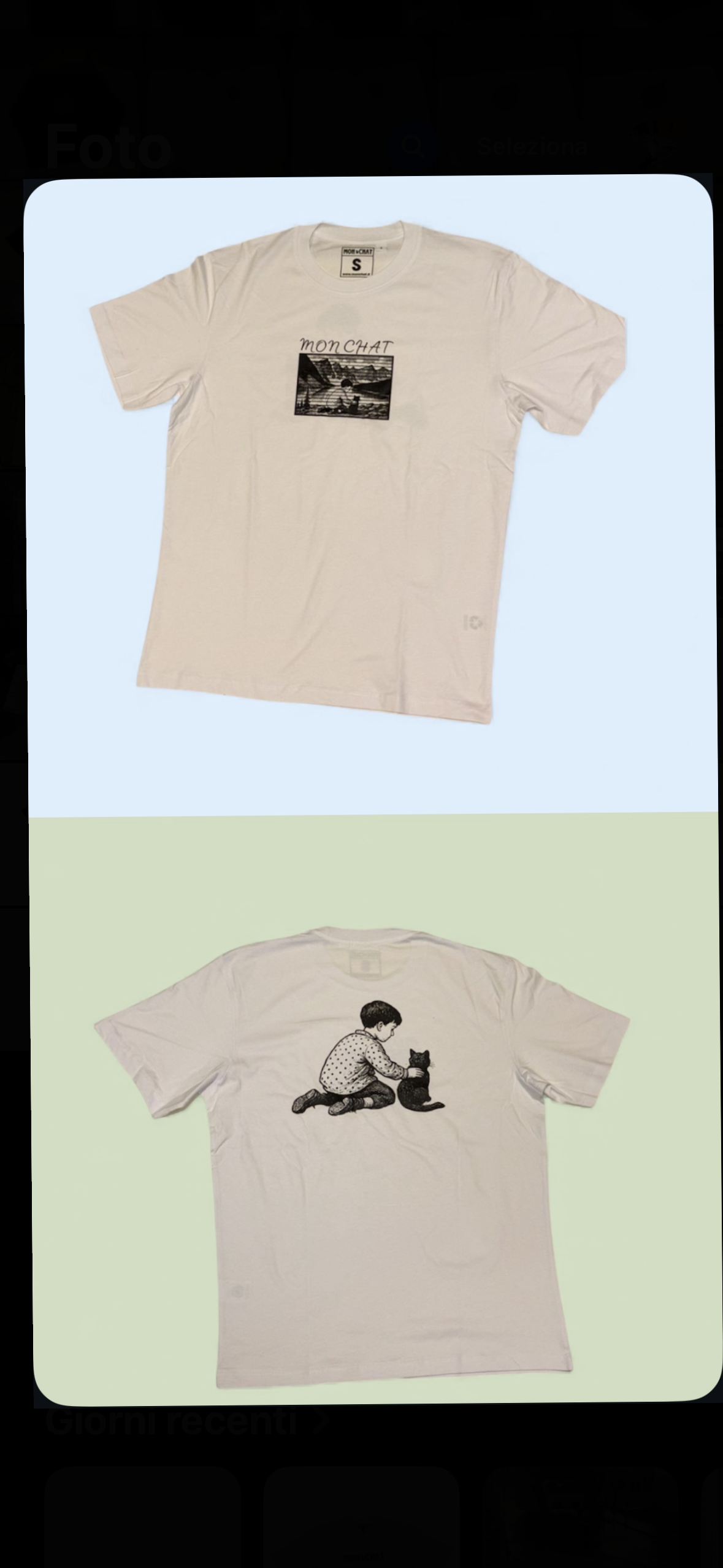 T-shirt oversize Des artistes